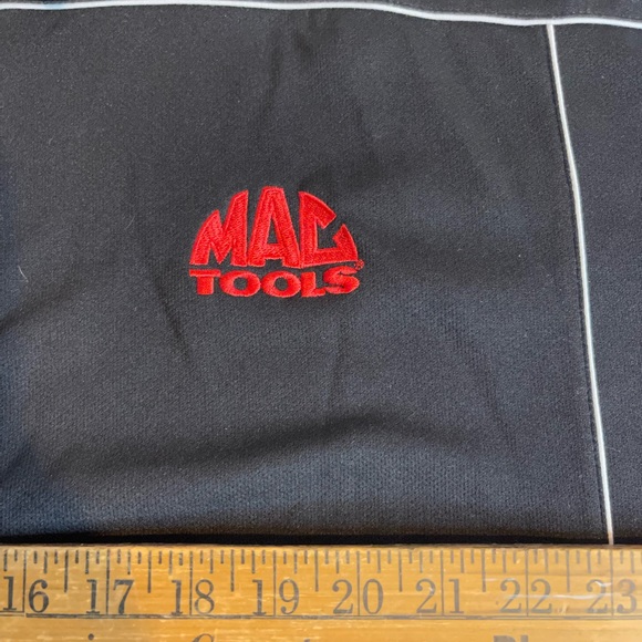 Mens Mac Tools Polo Pullover Button Shirt Black 3XL XXXL - Picture 6 of 7
